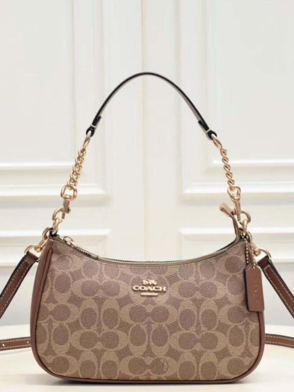 Coach Teri Shoulder Bag (CV933) - Picture 1 of 8